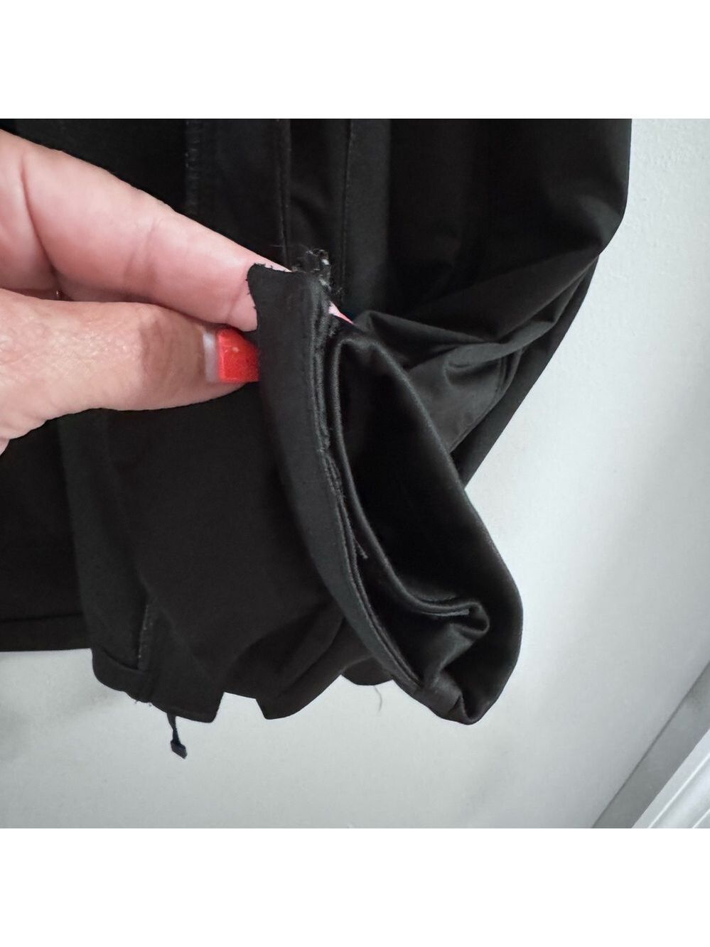 Women's Snozu Black Bonded Full Zip Performance Jacket. Size L - Picture 7 of 8